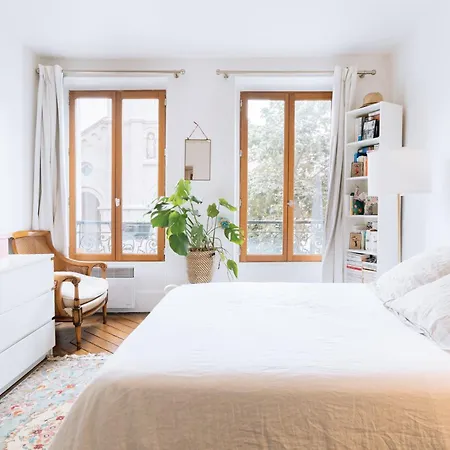 Vibrant & Tranquil 1bd Folie-mericourt * Párizs