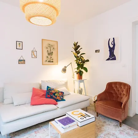 Vibrant & Tranquil 1bd Folie-mericourt Párizs